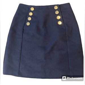 H&M A-Line Skirt - Navy